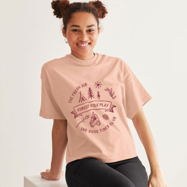 Adult Unisex Front Print Tee - Image 7