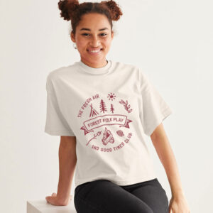 Adult Unisex Front Print Tee