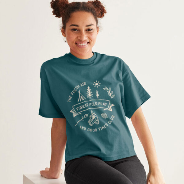 Adult Unisex Front Print Tee - Image 3
