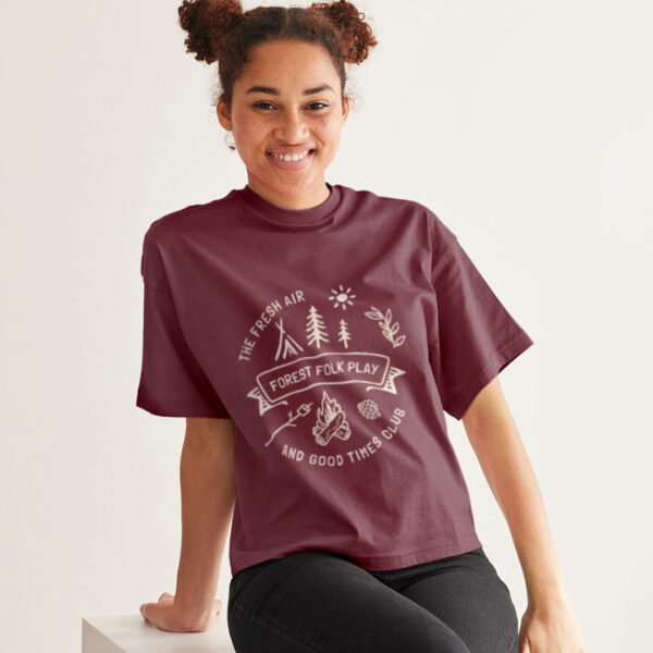 Adult Unisex Front Print Tee - Image 11