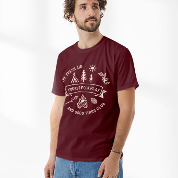 Adult Unisex Front Print Tee - Image 12
