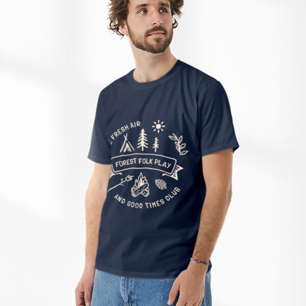 Adult Unisex Front Print Tee - Image 6