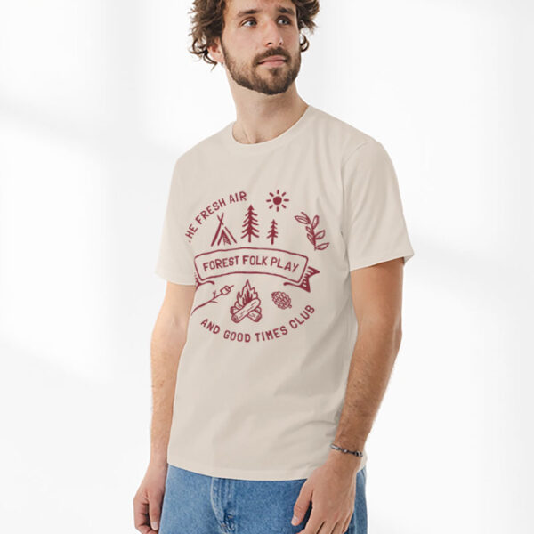 Adult Unisex Front Print Tee - Image 2
