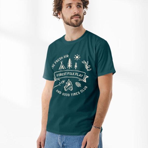 Adult Unisex Front Print Tee - Image 4
